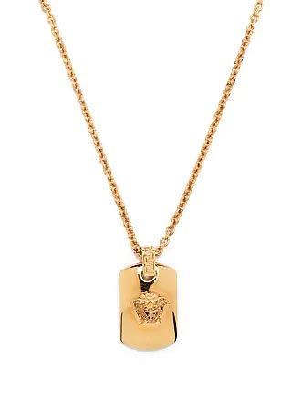 versace halskette mit logo|Versace Halskette mit Logo Gold .